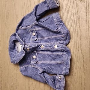 Gymboree baby girls lightweight Jean jacket